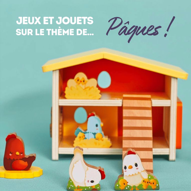 Magasin de jouets en bois et jeux de soci t La Poule Pois